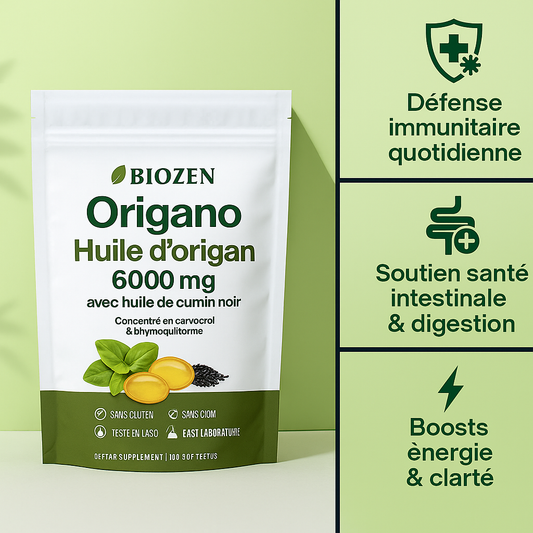 Gélules d'huile d'origan